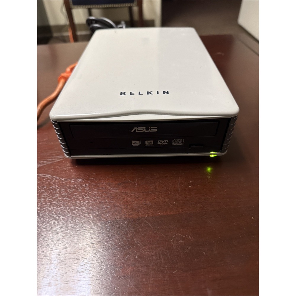Belkin External Subsystem F5U209 USB 2.0 Enclosure with ASUS DVD CD-RW Drive